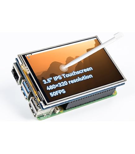 Amazon.co.jp: TOP1 RaspberryPi用2.8インチ容量性タッチスクリーン