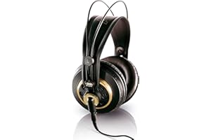 AKG Pro Audio K240 Over-Ear, Semi-Open, Professional Studio Headphones Gold