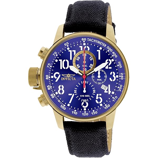 Invicta インビクタ クロノグラフ 腕時計 クォーツ 腕時計 INVICTA インビクタ メンズ ブルー ゴールド 新品