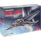 アイシーエム ICM 1/48 ドイツ空軍 ハインケル He111H-6 爆撃機 プラモデル 48262
