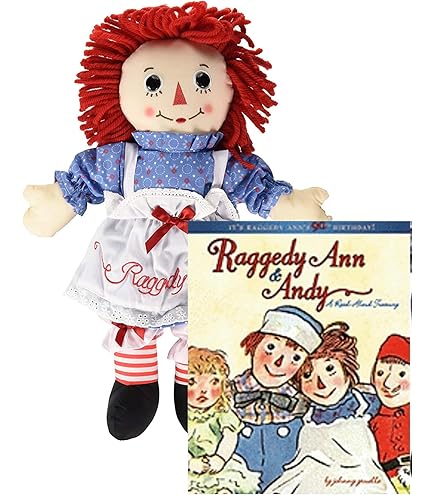 Bundle of 2 Aurora Dolls - Large 16'' Classic Raggedy Ann and