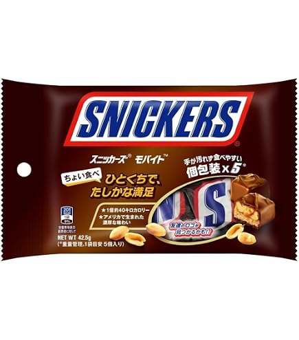 Amazon | マースジャパン スニッカーズ ハーフシュガー オーツ 38g ×24