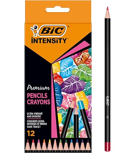 BIC® Kids Evolution ECOlutions Triangular Colouring Pencils, Assorted