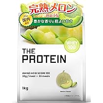 Amazon | ザプロ プロテイン 1kg メロン 風味 ホエイプロテイン