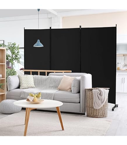 Amazon｜Kokorona パーテーション 間仕切り6連 キャスター付き 高さ