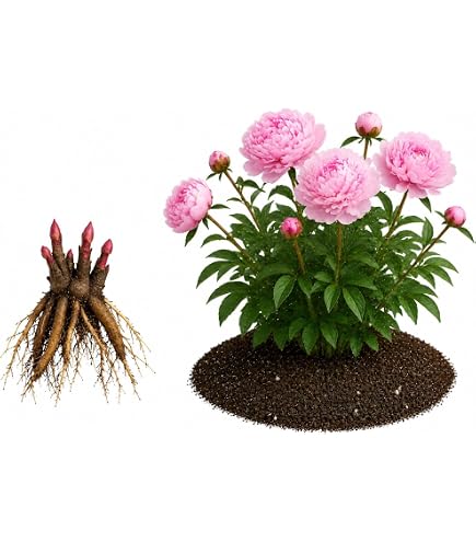Amazon.co.jp: ピンク系芍薬の苗 サラベルナール苗 抜き苗 : DIY・工具
