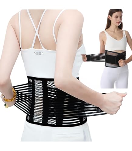 Amazon | 腰サポーター 通気 腰 コルセット ベルト 腰椎ベルト