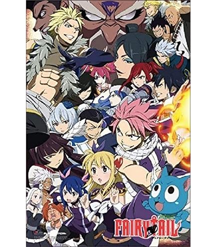 Amazon.co.jp: Fairy Tail – Manga/アニメTV Showポスター/印刷(文字