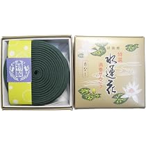 Amazon｜淡路梅薫堂のお線香 約12時間 14巻 七日間 安全糸なしタイプ