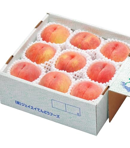 Amazon.co.jp: 山梨県産 加納岩の桃 硬めで美味しい桃 ギフト 【 世界