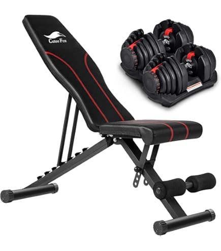 Amazon | Taimonik トレーニングベンチ＋可変式 セット商品 ダンベル