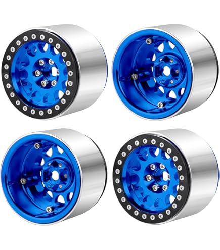 Amazon | INJORA 2.2インチビードロックホイールリム1/10 RCクローラー