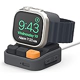【elago】 Apple Watch Ultra 対応 スタンド シリコン 素材 充電ドック 充電器 用 アクセサリー ナイトスタンドモード 対応 ノスタルジック レトロデザイン [ Apple AppleWatchUltra AppleWatch