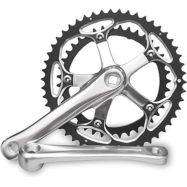 アルミ クランクセット シルバー/ブラック SRAM スラム OMNIUM オムニウム クランクセット シルバー×ブラック