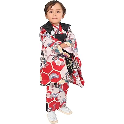 Amazon | [KYOETSU] [キョウエツ] 七五三 5歳 男の子 着物 セット 羽織