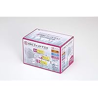 (PM2.5対応)BMC フィットマスク (使い捨てサージカルマスク) レディース&ジュニアサイズ 白色 50枚入