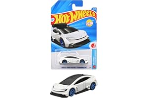 ホットウィール(Hot Wheels) ベーシックカー トヨタ プリウス カスタム 乗り物おもちゃ ミニカー 3歳から ホワイト JMX10-NR