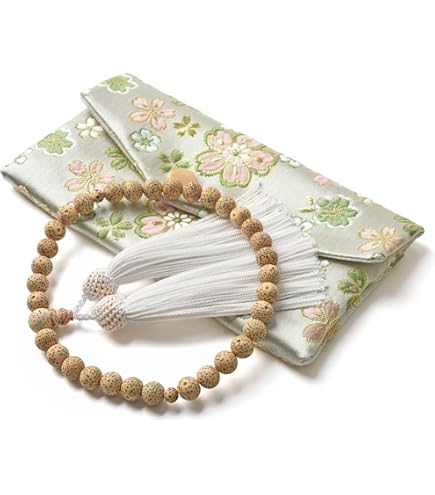 Amazon.co.jp: 本星月菩提樹二十二玉 念珠 翡翠仕立 : ホーム＆キッチン