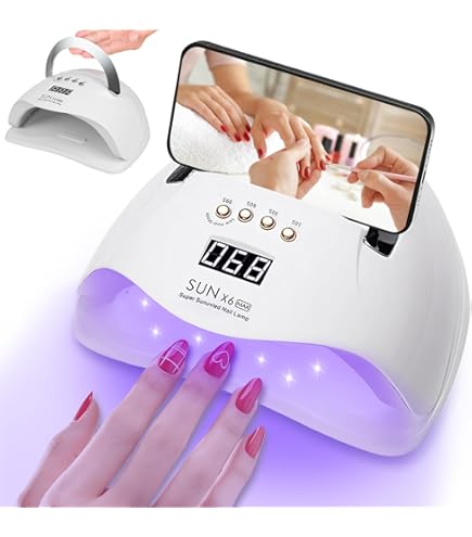 Amazon.co.jp: SUNUV ネイル用UVライト ジェルポリッシュ用ドライヤー