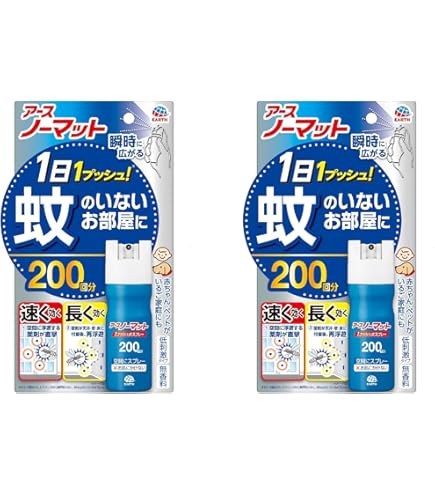 おすだけノーマット バラ香り 200日駆除スプレー
