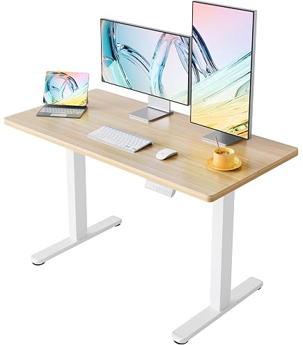 Amazon.co.jp: Alebert(アレベルト) 昇降デスク 電動 昇降式デスク 幅