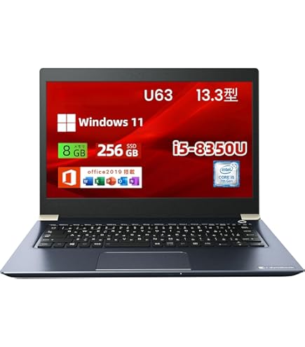 Amazon.co.jp: Toshiba Laptop R63 or R73 / 13.3 Type / Win 11 Pro