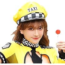 マリームーン コスプレ ぺプラムタクシーガール Amazon.co.jp: [Malymoon] ハロウィン 帽子 タクシー コスプレ