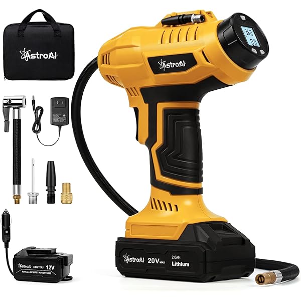 Rechargeable Cordless Tire Inflator 