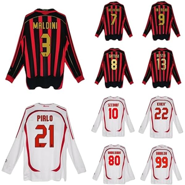 Amazon.co.jp: [EESDCOS] 2006-2007年 ACミラン 長袖