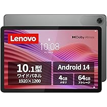 Lenovo Tab B10 HD 10.1インチ タブレット Amazon.co.jp: Lenovo Tab B10 3rd Gen タブレット (10.1インチ