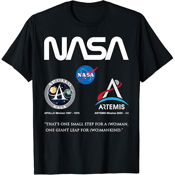 Amazon | Officially Approved NASA Tシャツ | Tシャツ・カットソー 通販