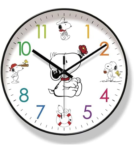 Amazon.co.jp: リズム(RHYTHM) SNOOPY (スヌーピー) 掛け時計