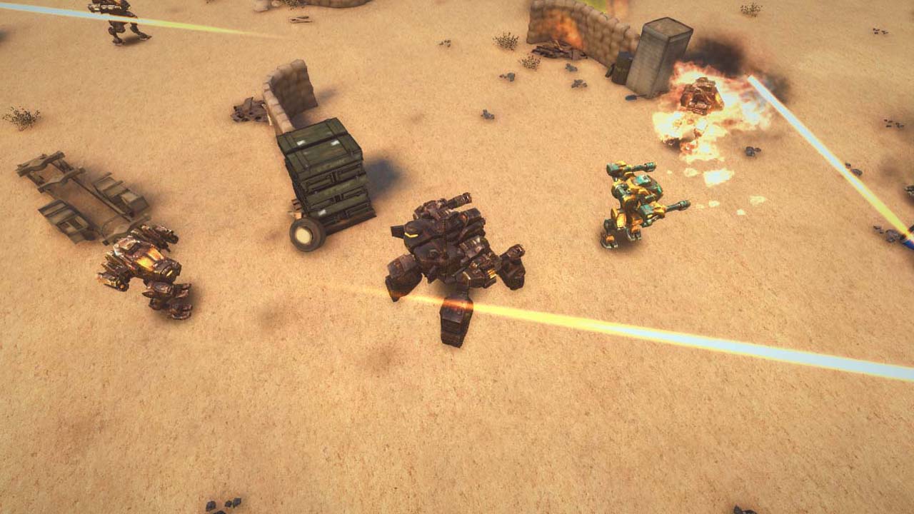 real mech robot steel war 3d