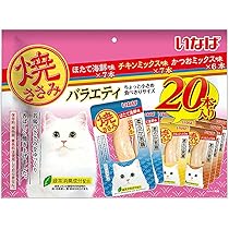 焼きかつお バラエティー 成猫用 20本入り×10袋入り いなば Amazon.co.jp: いなばペットフード 焼かつお 成猫用バラエティ