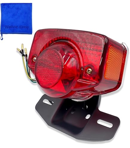 Amazon | 汎用 復刻 LED ナチステール テールランプ CB250T CB400T