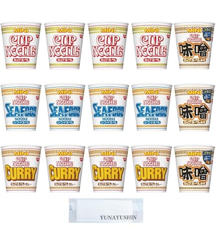 Amazon.co.jp: 日清食品 カップヌードルミニ 詰め合わせセット 4種15食