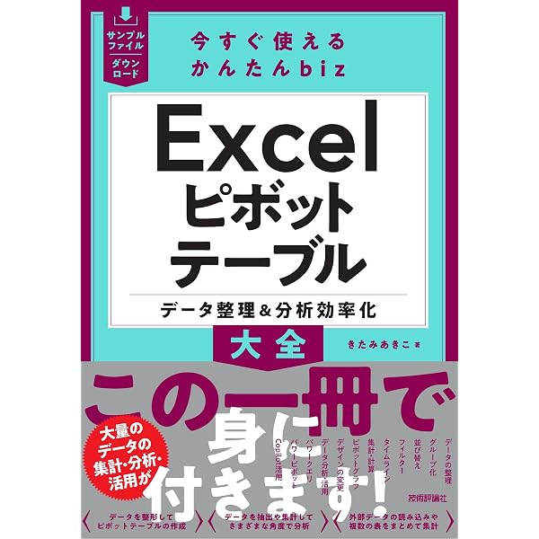 図解! ピボットテーブルのツボとコツがゼッタイにわかる本 | 国安
