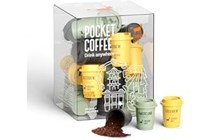 CheerfulGoat Instant Cold Brew Coffee – Speciality Javy Extract 100% Arabica, Freeze-Dried, No Sugar, No Additives, Low Acid,