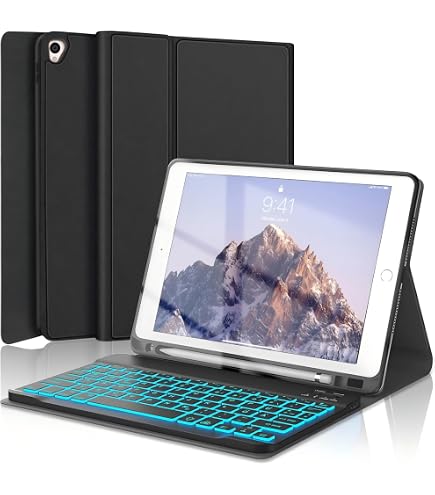 Amazon.co.jp: Disonbeir キーボードケース iPad 第5世代/第6世代用
