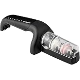 Global Knives Global Ceramic Water Sharpener G 91/Bw Silver | Includes Coarse and Fine Ceramic Wheels