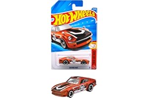 ホットウィール(Hot Wheels) ベーシックカー ダットサン 240Z 乗り物おもちゃ ミニカー 3歳から オレンジ JMX36