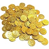 Amazon Neustadt ゴールド コイン 金貨 100枚 おもちゃ 海賊 財宝 パーティー 小物 K0114 おもちゃ雑貨 手品 おもちゃ
