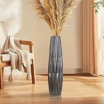 大型花瓶　ポット Amazon.co.jp: リビングルームの床に置く大きな花瓶、モダンな背