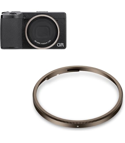 【極美品】RICOH GR IIIx HDF + GN-2ダークグレーリング付 Amazon | RICOH リングキャップ GN-2 ダークグレー【対応機種: GR IIIx