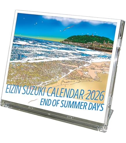 Amazon | 鈴木エイジン本舗 鈴木英人 2026年カレンダー 40×45cm