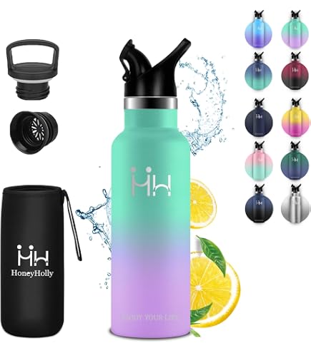 Amazon | Eliciya 水筒 ステンレスボトル 750ml 真空断熱 保温・保冷