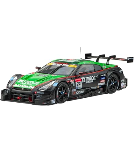 Amazon | エブロ 1/18 D'station ADVAN GT-R SUPER GT500 Rd.1 Okayama