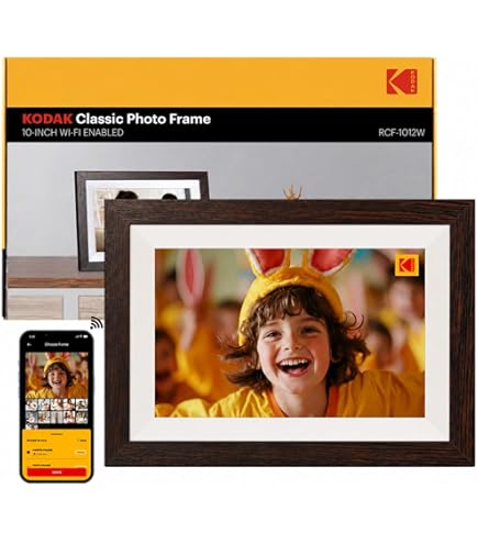Amazon | KODAK (コダック) 10.1インチ WiFi デジタルフォトフレーム