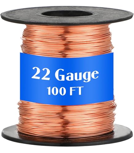 Bare Copper Wire 22 Ga 1/2 Lb - 250 Ft. Spool (Dead Soft) - Aazon.co Bare Copper Wire 22 Ga 1/2 Lb - 250 Ft. Spool (Dead Soft) - Aazon.co