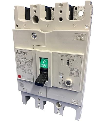 三菱電機　NV400-CW 3P 400A 漏電遮断機 漏電ブレーカー Amazon | 三菱電機 NV400-CW 3P 400A 1.2.500MA (漏電遮断器) (3極